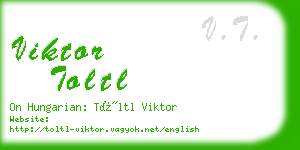 viktor toltl business card